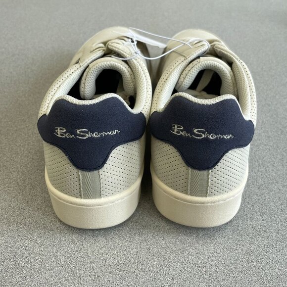 NEW Ben Sherman Webber Grey Men's Size 10.5 Sneakers Memory Foam - Picture 4 of 8